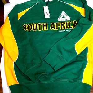 Palace Skateboards Bowl Out Green Mens Small Size Crewneck Sweatshirt